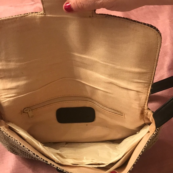 NWT vintage snakeskin small handbag - Picture 4 of 6